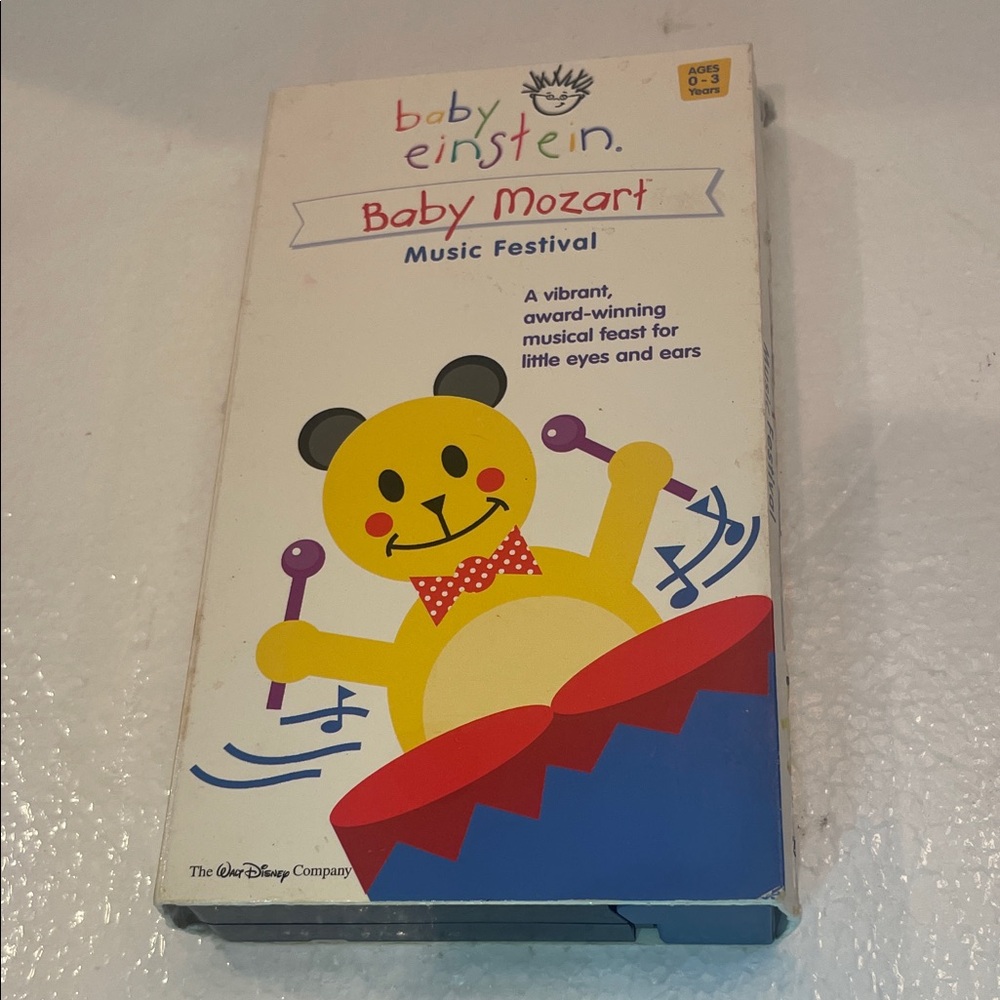 Baby Einstein Baby Mozart Music Festival VHS award-winning educational video